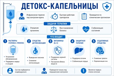 Капельница от наркотиков на дому в Воронеже