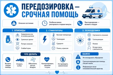 Помощь при передозировке в Воронеже