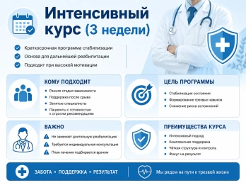 Реабилитация за 21 день в Воронеже